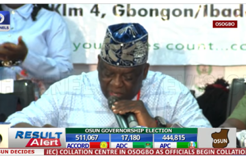 INEC REC on Osun State Guber Elections 2026